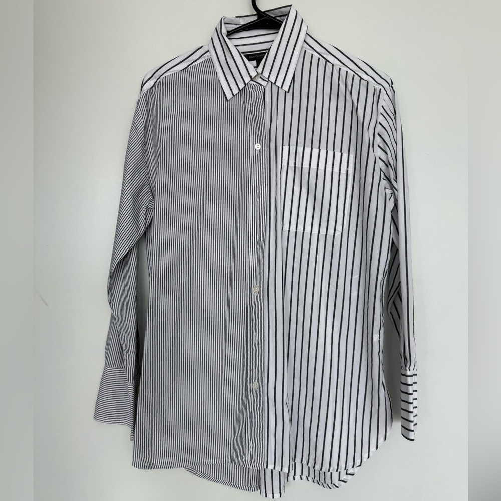 Banana Republic Mixed Stripe Shirt